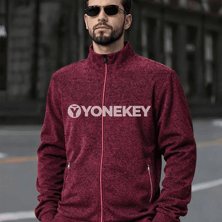 Erkekler üçin fermuarly göni kesimli kurtka
