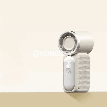 USB zarýad alýan kiçi elde göterilýän sessiz wentilýator, yşykly
