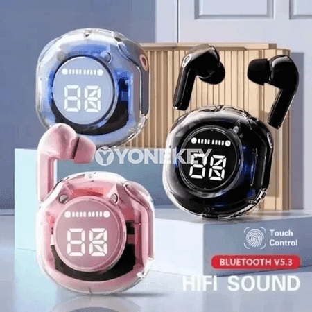 CHUBAN TWS simsiz nauşnikler, Bluetooth 5.3, sport üçin