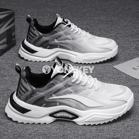 Erkekler üçin dem alýan gradient mesh sport krossowka