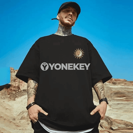 Erkekler üçin ýaz-baharyk köýnek, uly çaply, M-8XL