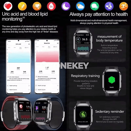 2026 akylly saglyk sagady: gan basyş, EKG, NFC, AMOLED