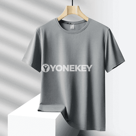 Erkekler üçin ýeňil, dem alýan gündelik futbolka, 6XL çenli