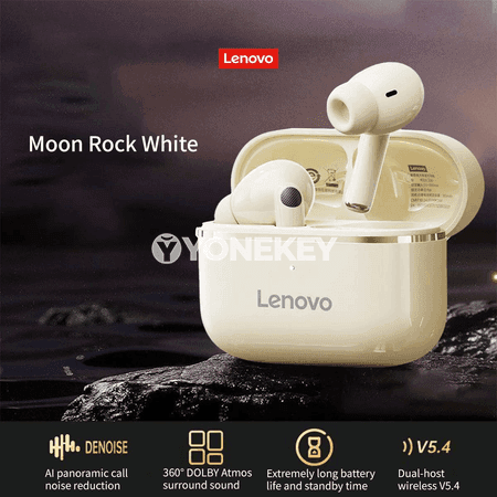 Lenovo XT53 TWS simsiz Bluetooth oýun nauşnikleri, stereo