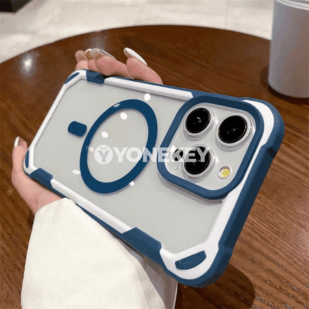 iPhone 11–15 üçin magnetli wireless güýçlendiriji gorag gap