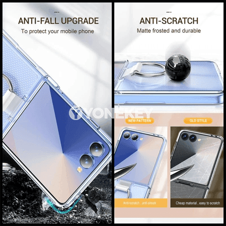 Samsung Galaxy Z Flip üçin halka tutawaçly goragly mata gap