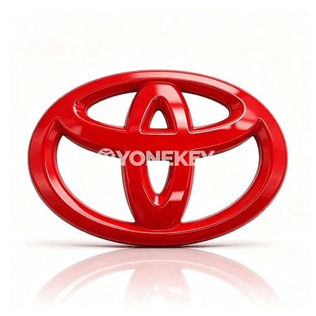 Toyota üçin 3D ABS rul emblemi — awto logo bezegi