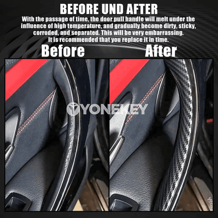 BMW F30/F31/F32/F34/F36 üçin içki gapy tutawaç örtügi