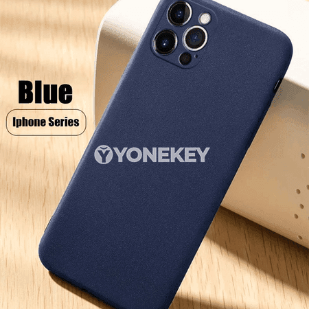 iPhone 11–16 üçin ultra inçe mat TPU funda, doly gorag