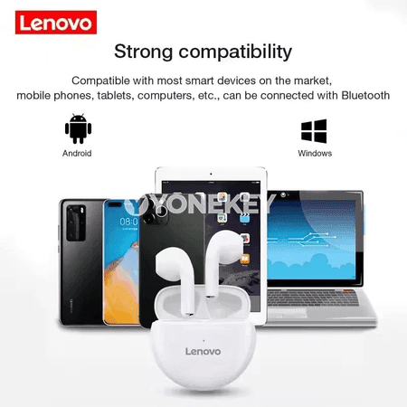 Lenovo HT38 simsiz Bluetooth sport nauşnikler, TWS, güýçli bas