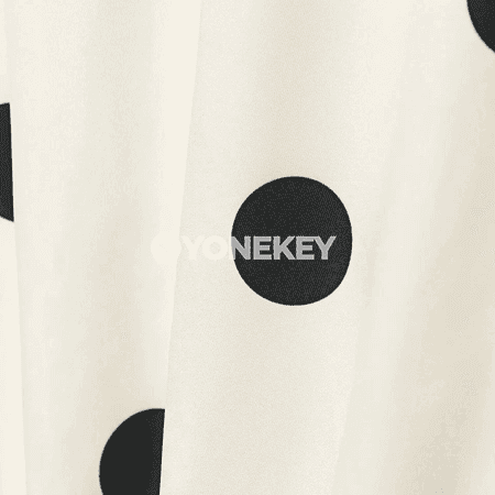 Zenanlar üçin giň kesimli nohut nokatly ýeňil ýaz-ýazky jaket