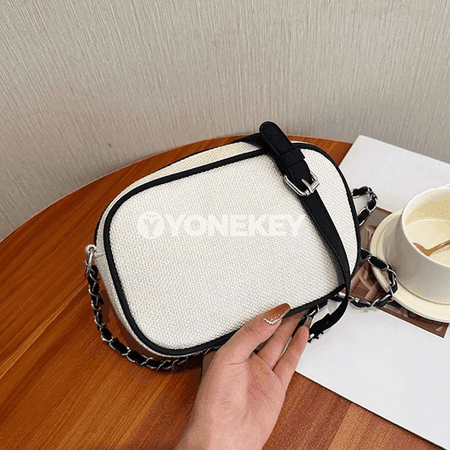 Zenanlar üçin moda kanwas egin we crossbody sumka