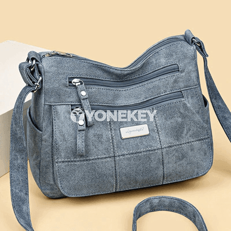 Zenanlar üçin kanwaly crossbody sumka — ýeňil, amaly, döwrebap