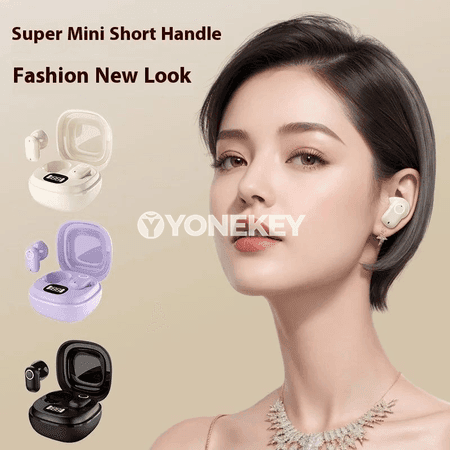 TWS simsiz Bluetooth gulaklyklar, mikrofonly, HiFi, oýun üçin