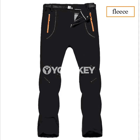 Gyş üçin ýyly fleece lyža we dag eşigi üçin erkek balak