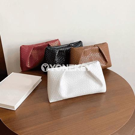 Uly kuwwatly zenan egin sumkasy, örme clutch, retro telefon jübüli