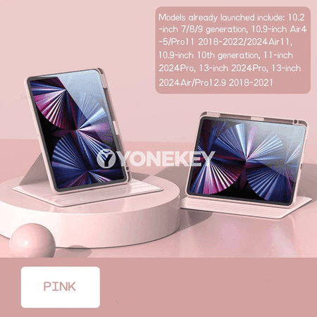 iPad Pro 11 2024 üçin aýlanýan gorag gapak, galam saklaýjy bilen