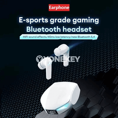 Lenovo XT53 simsiz Bluetooth 5.3 oýun we sport nauşnikleri