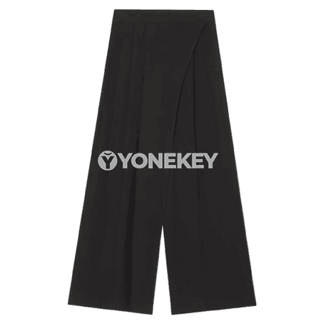 Zenanlar üçin giň balaklar, ýokary bel, gündelik we ýeňil stil