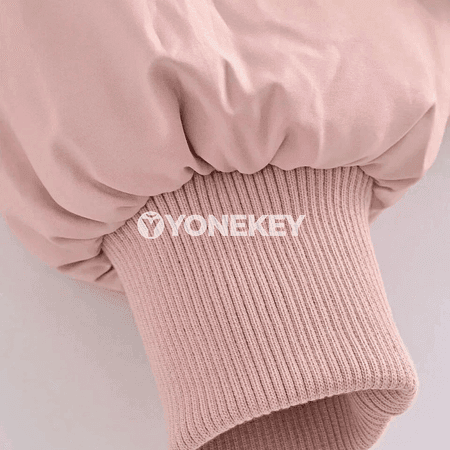 Zenanlar üçin gyş puffer penjek, ýyly, kapýuşonly, uly ölçegli