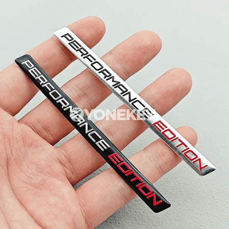 BMW, Suzuki, Kawasaki, Yamaha üçin 3D alýumin stikeri, 2 sany