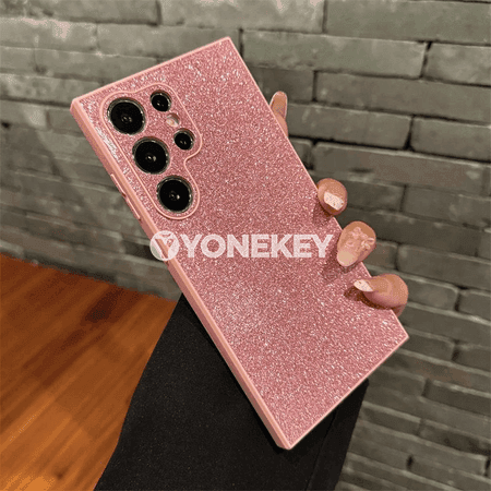 Samsung S22/S23/S24/S25 üçin parlak glitter gorag gapak