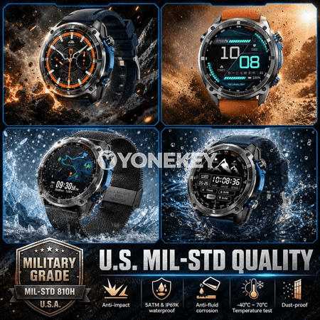 GPS, offline karta we 4GB ýatyrly 1.43" AMOLED sport akylly sagat