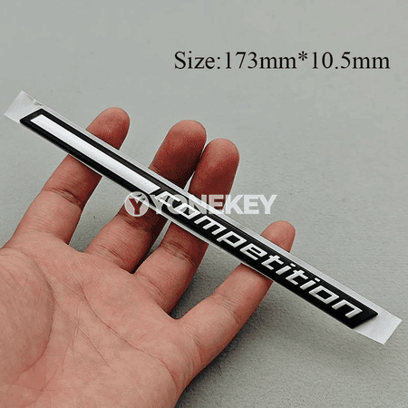 BMW M üçin 3D ABS Competition emblema stikeri