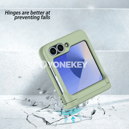 Samsung Galaxy Z Flip 5/6 üçin gapjykly gysylyp açylýan gorag örtük
