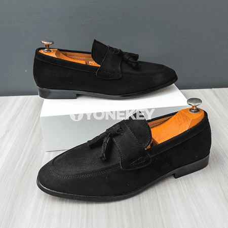 Erkekler üçin ýeňil klassik loafers köwüşler, iş we gündelik geýim üçin