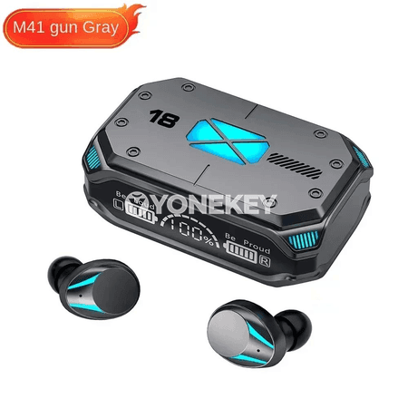 TWS M41 simsiz Bluetooth gulaklyklar, LED displeýli