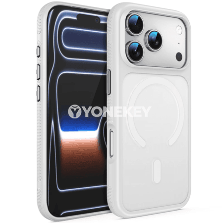 iPhone 12-17 üçin MagSafe magnitli premium telefon gapagy