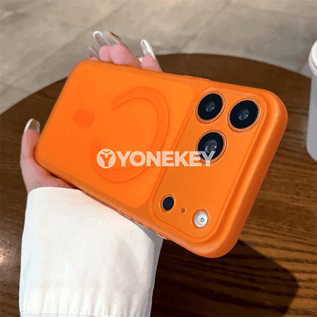 iPhone üçin ultra inçe TPU MagSafe örtükli telefon gaby