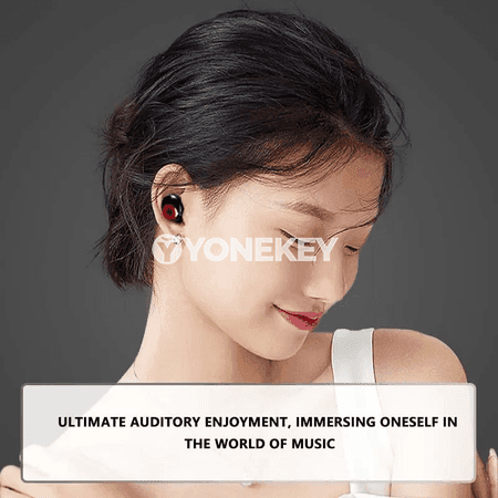 M90 Bluetooth TWS simsiz nauşnik, LED displeýli, ses izolýasiýaly