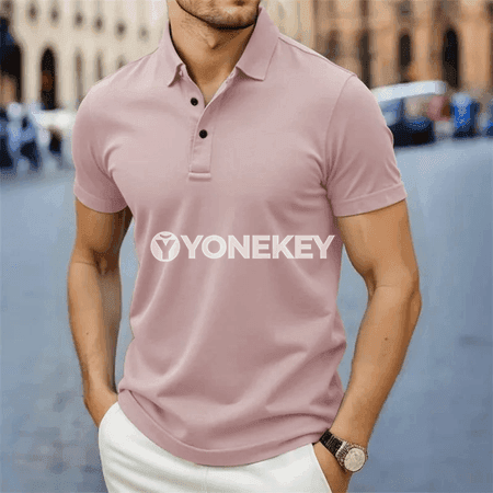 Erkekler üçin tomusky polo köýnek, ýeňil we dem alýan