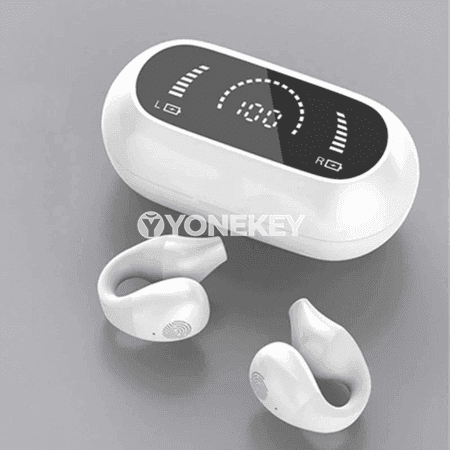 S03 simsiz Bluetooth gulaklyklar, displeýli, mikrofonly