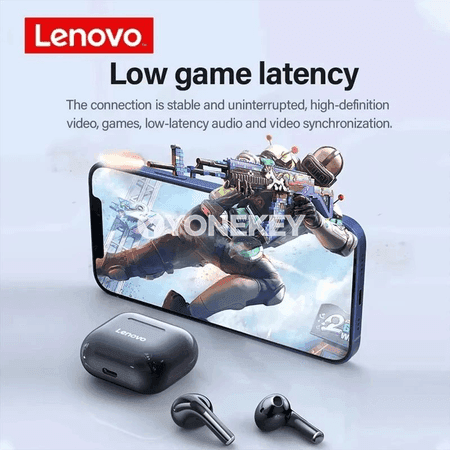 Lenovo LP40 simsiz TWS gulaklyklar, Bluetooth 5.4, touch dolandyryşly