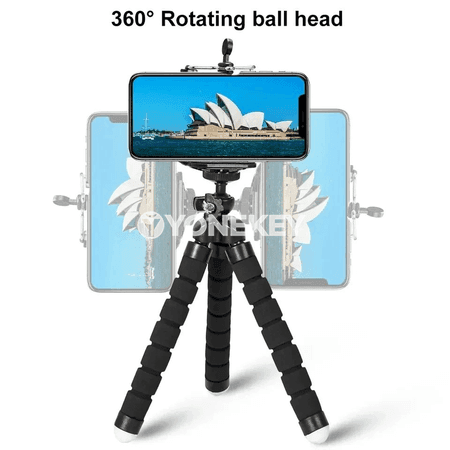 Telefon üçin mini tripod, çeýe aýakly, ýeňil we amatly saklaýjy