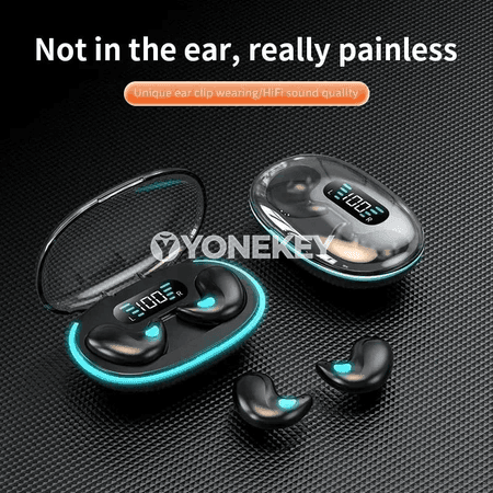 Bluetooth simsiz earhook nauşnikler, bassly, ses azaldýan