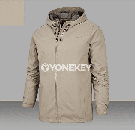 Erkekler üçin ýaz-güýz windproof fermuarly kurtka