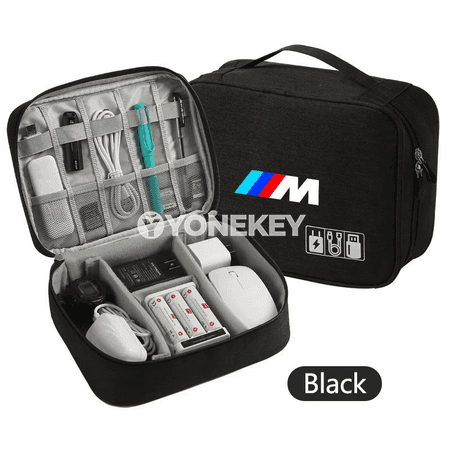 BMW M üçin awtoulag kabel saklaýjy sumka, içki stiker