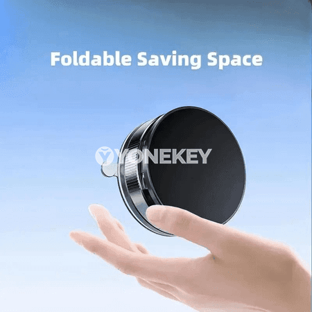 360° sazlanýan we bukulýan magnitli telefon saklaýjy, wakuum sorujyly