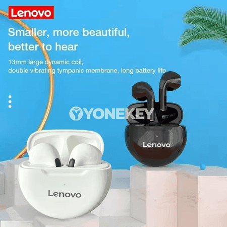 Lenovo HT38 simsiz Bluetooth sport nauşnikler, TWS, güýçli bas