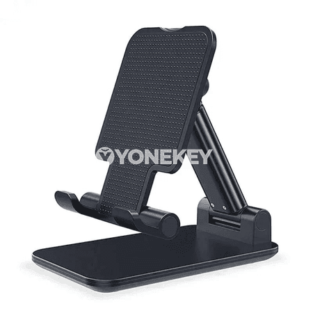 Bukulýan telefon saklaýjy stend, göçme we sazlanýan stol üçin