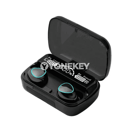 TWS Bluetooth gulaklyklar, LED displeýli, mikrofonly, simsiz