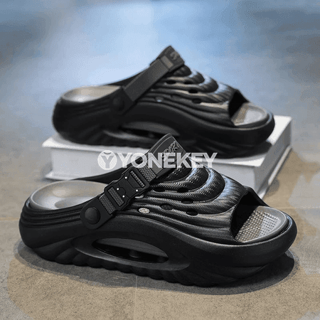Erkekler üçin tomus şypbyklary: EVA ýeňil, rahat we daşarda geýilýän