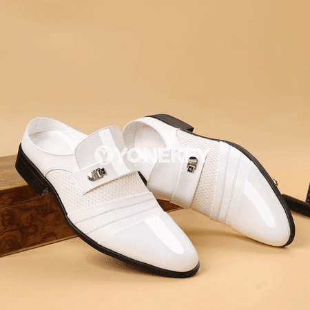 Erkekler üçin kaşaň resmi köwüşler, slip-on görnüş