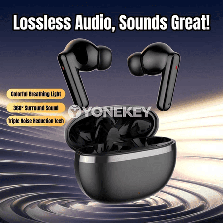 G51 BT5.3 simsiz TWS sport nauşnikler, ENC mikrofonly