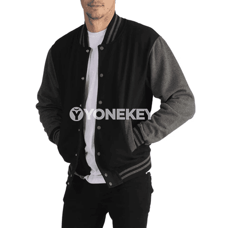 Erkekler üçin giň kesimli gündelik bomber penjek