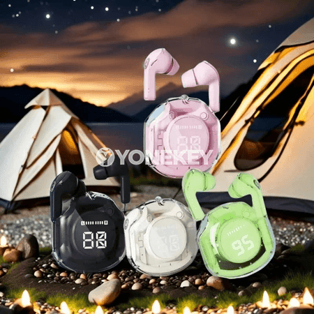 CHUBAN TWS simsiz nauşnikler, Bluetooth 5.3, sport üçin
